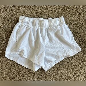 White Athletic Shorts